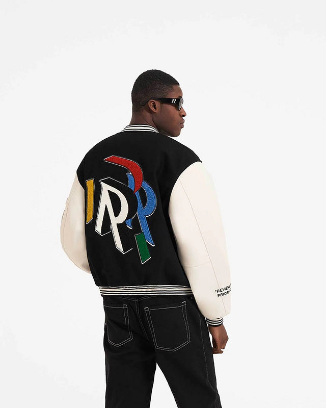 REPRESENT INITIAL VARSITY JACKET