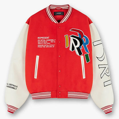 REPRESENT INITIAL VARSITY JACKET