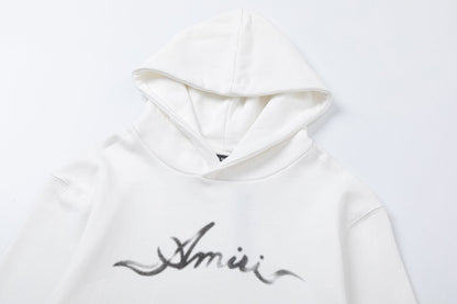 AMIRI Smoker Long Sleeved Hoodies