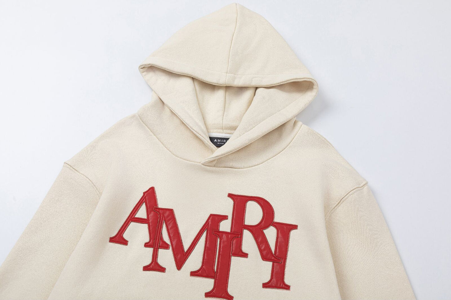 AMIRI Staggered Logo-Patches Hoodies