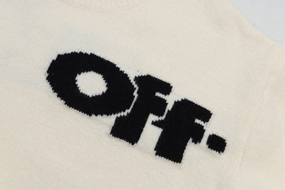 OFF WHITE Shared Logo Sweaters