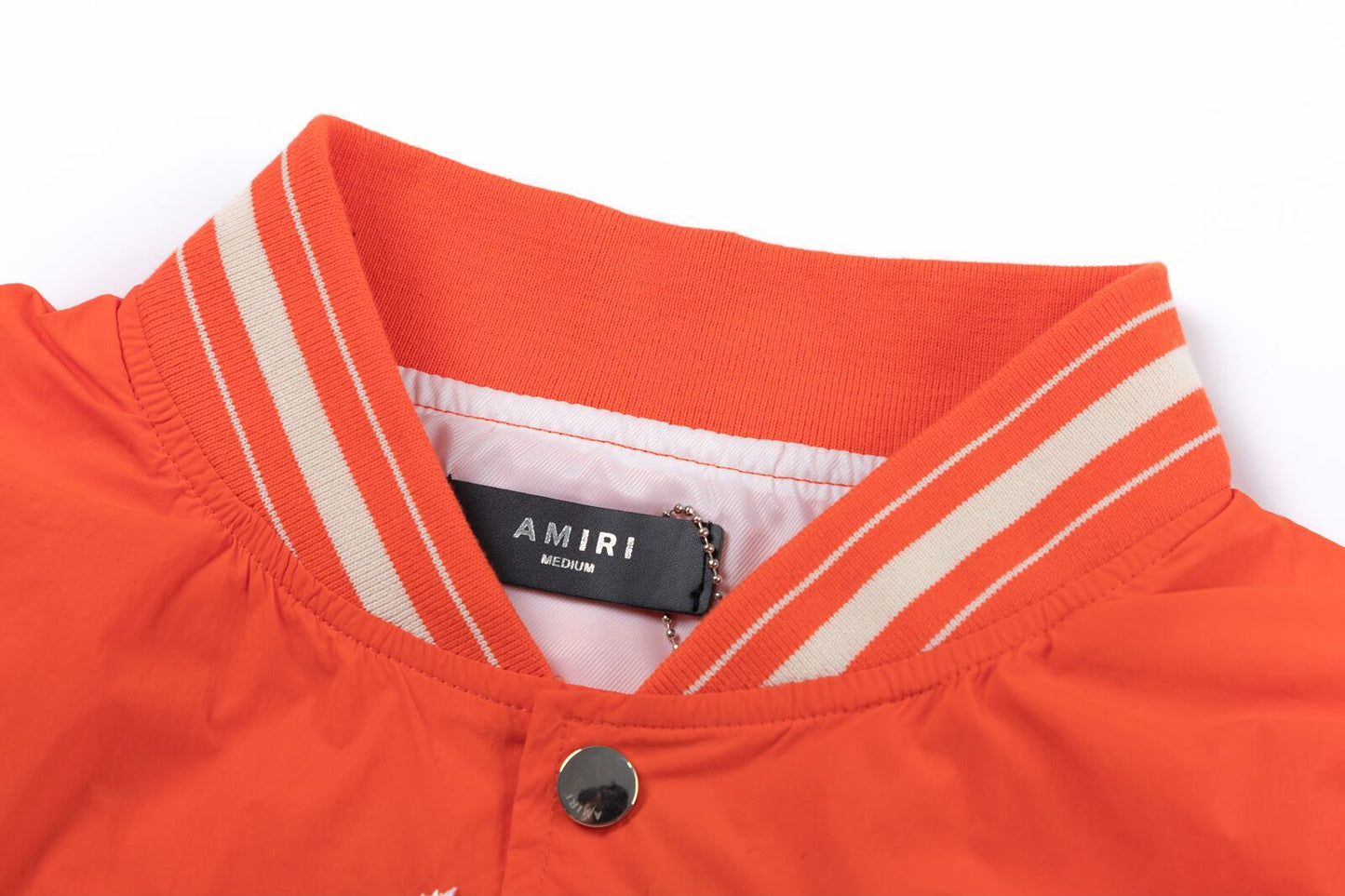 AMIRI Logo-Appliquéd Padded Shell Bomber Jacket