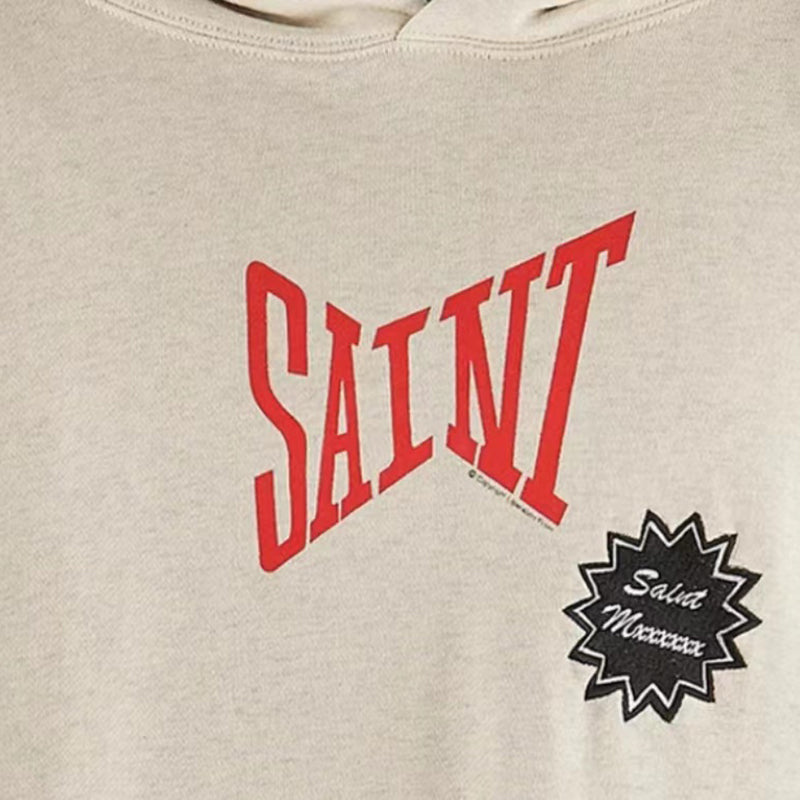 Saint Michael 24SS Logo Printed Hoodie