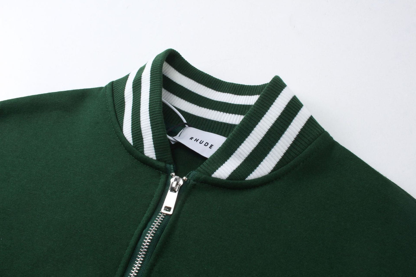 RHUDE Stand Collar Half Zip Sweatshirt