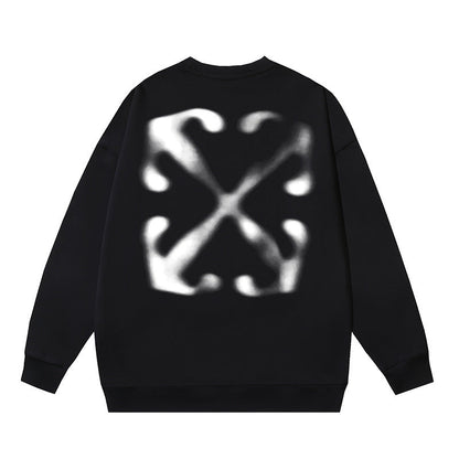 Off White Logo Cotton Sweatshirts