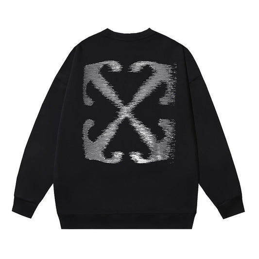 Off White Logo Cotton Sweatshirts