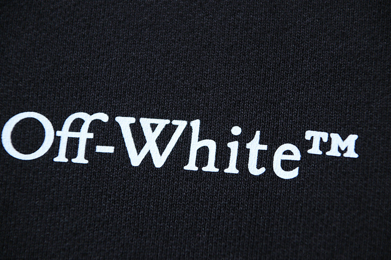 Off White Logo Cotton Sweatshirts