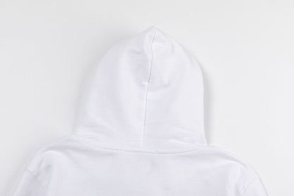 Off White Logo Drawstring Hoodie