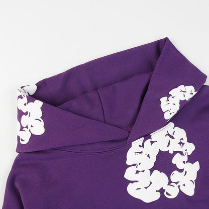 Denim Tears The Cotton Wreath Hoodie Purple