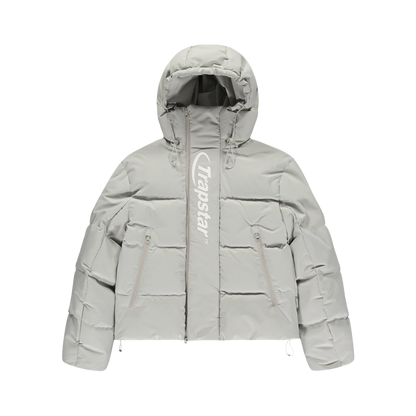 TRAPSTAR HYPERDRIVE TECHNICAL PUFFER JACKET - LIGHT GREY