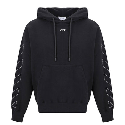 OFF WHITE Paint Arrow Hoodie Oversize