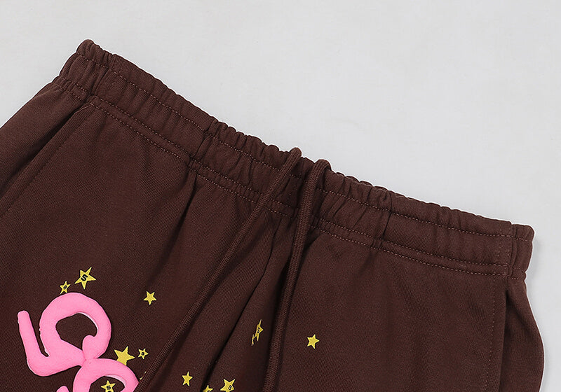 Sp5der 555 Young Thug Pant-Brown #8203