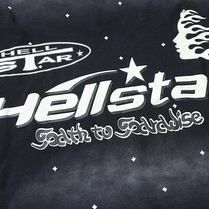 Hellstar Racer Vintage Black Long Sleeve Tee