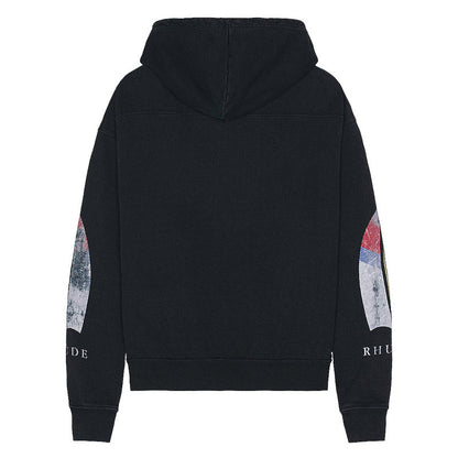 RHUDE Graphic Logo-print Hoodie