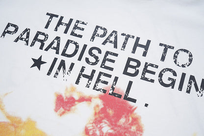 Hellstar The Path To Paradise Begins Tee White