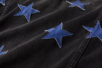 AMIRI star-patch detail denim jacket