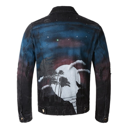 AMIRI Printing denim jacket