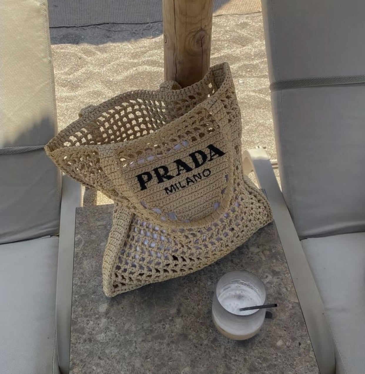 Prada Beach Bag