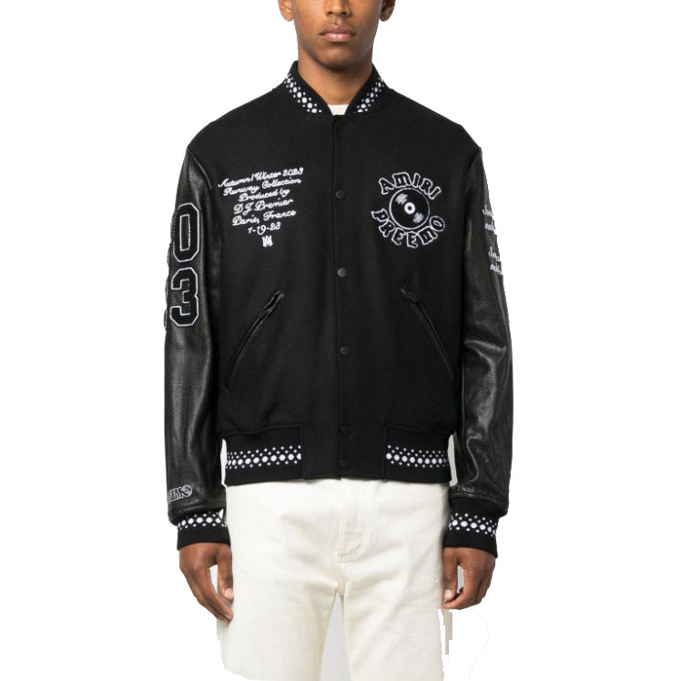 AMIRI Preemo wool blend varsity jacket