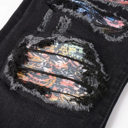 AMIRI Bandanna Paisley Jean #875