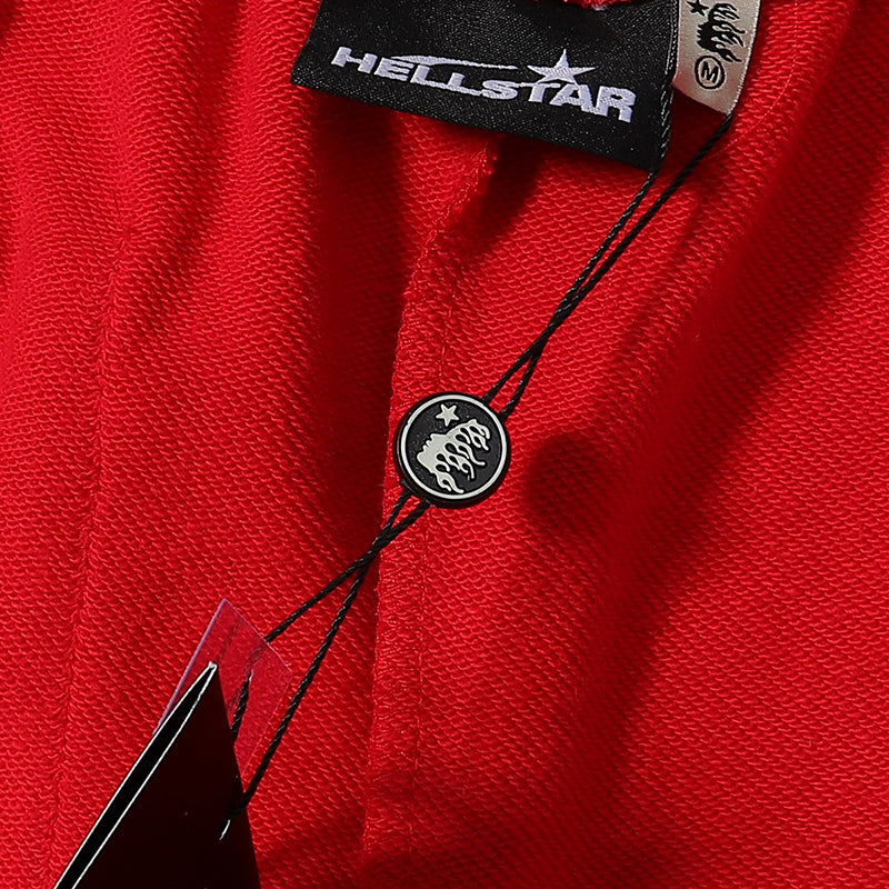 Hellstar Sports Jet Black / Red Sweatpants