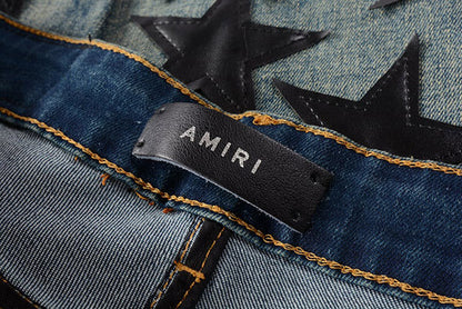 AMIRI Star Patch Jean #694