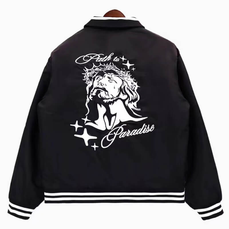 Hellstar  Embroidery Cotton Baseball Jacket