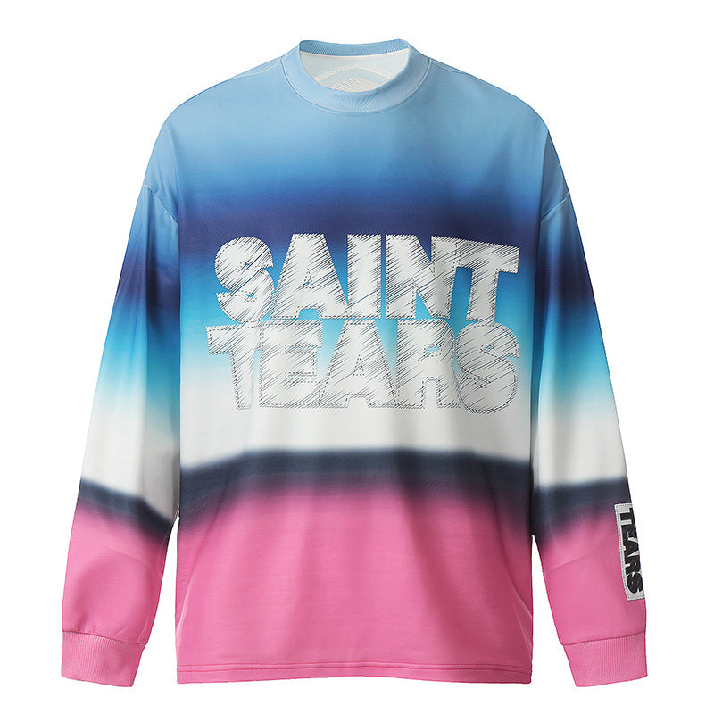 Saint Michael Printed Long Sleeve T-Shirt