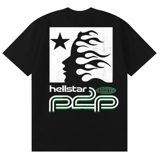 Hellstar Studios print casual P2P T-Shirts