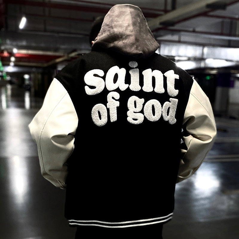 Saint Michael SM Baseball Jacket