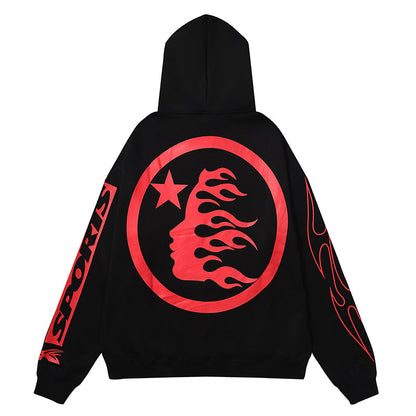 Hellstar Sports Future Flame Hoodie Black