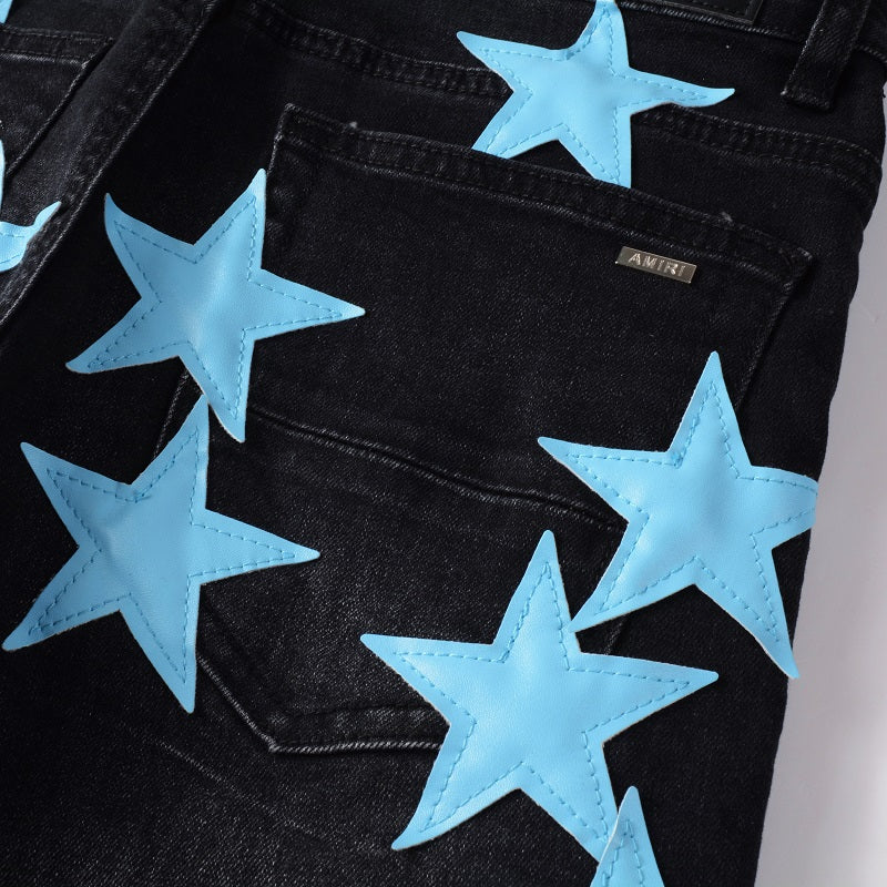 Amiri Star Patch Jeans #896