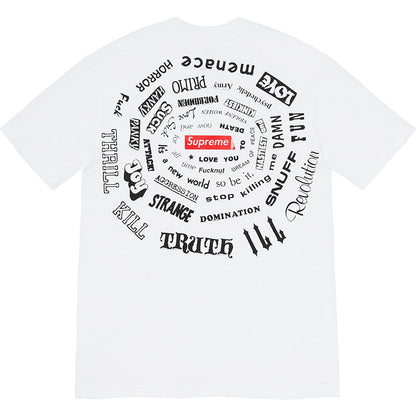 Supreme 21ss Spiral Tee