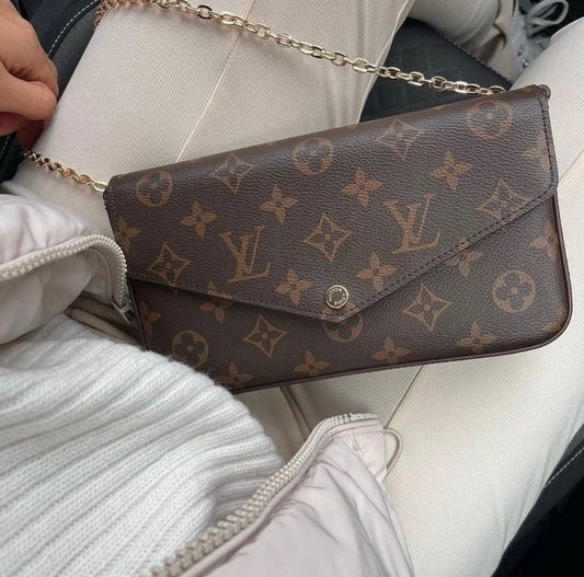 Louis Vuitton Félicie clutch bag