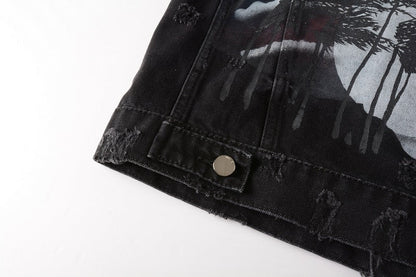 AMIRI Printing denim jacket