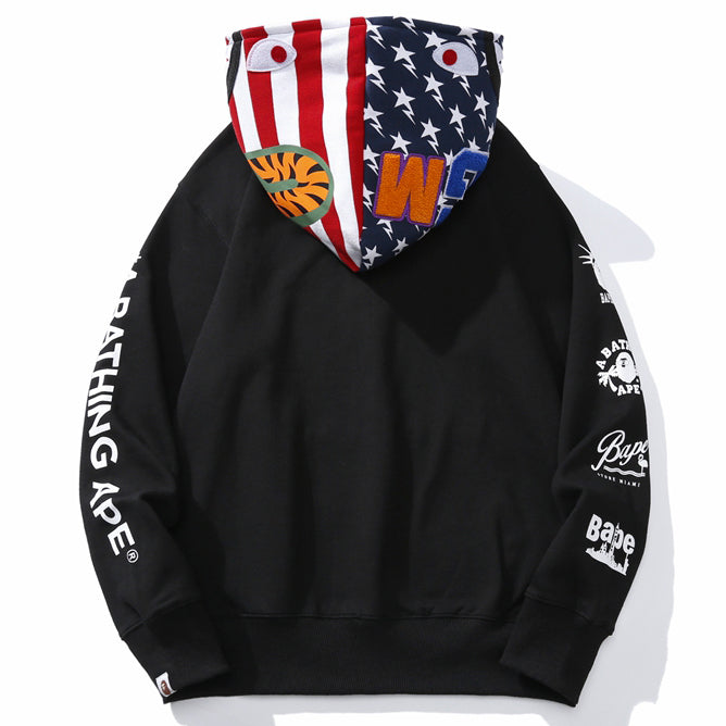 BAPE US Shark Full Zipper Hoodie