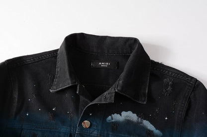 AMIRI Printing denim jacket