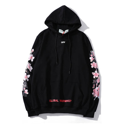 OFF WHITE Cherry Blossoms Hoodie