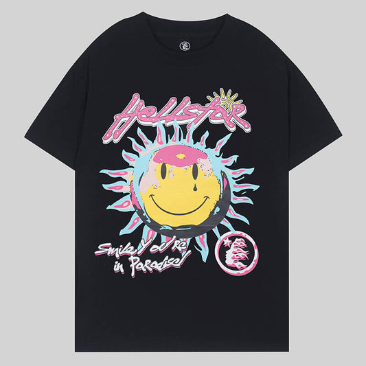 Hellstar Soarin Sun Smile Paradise Tee Black