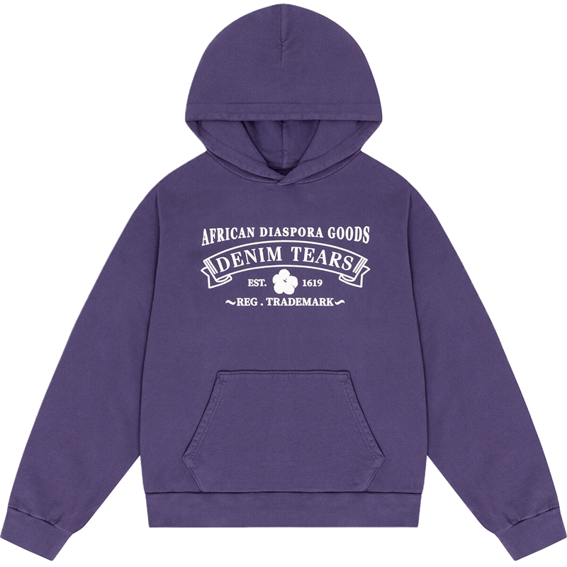 Denim Tears Hoodie Purple