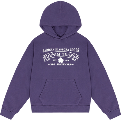 Denim Tears Hoodie Purple