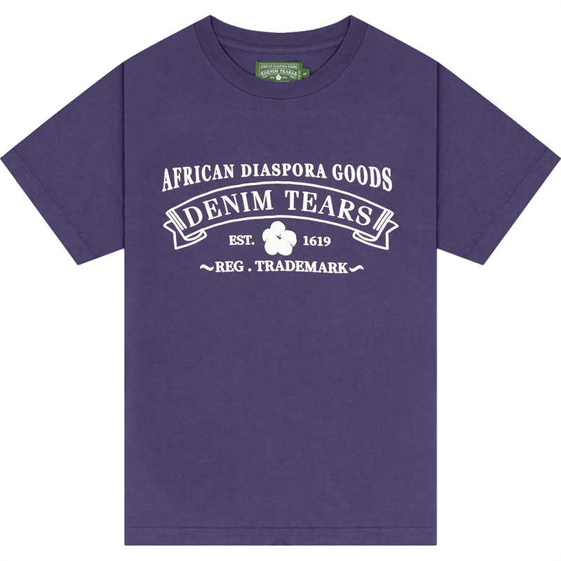 Denim Tears ADG T-Shirts Purple