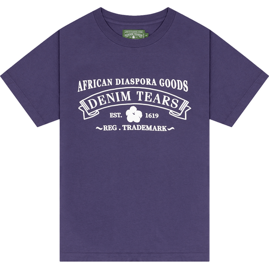 Denim Tears ADG T-Shirts Purple