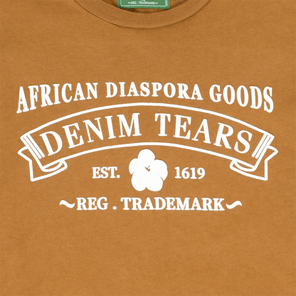 Denim Tears ADG T-Shirts Yellow