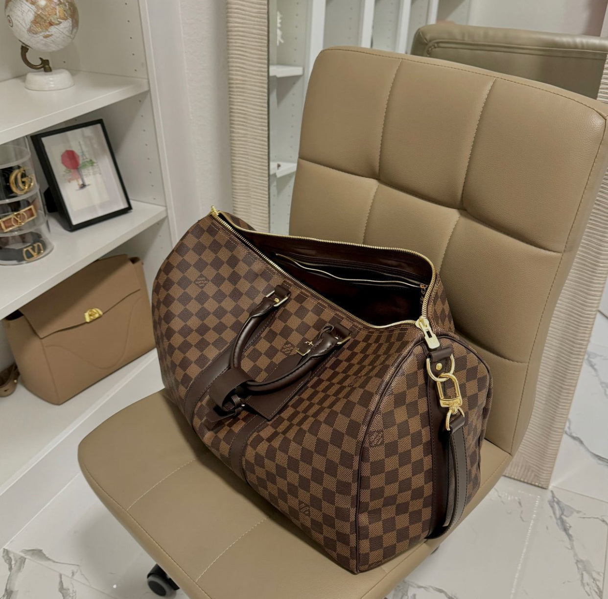 Louis Vuitton travel bag 45 cm