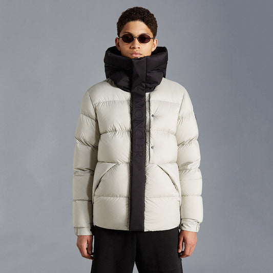 Moncler Madeira Short Down Jacket White