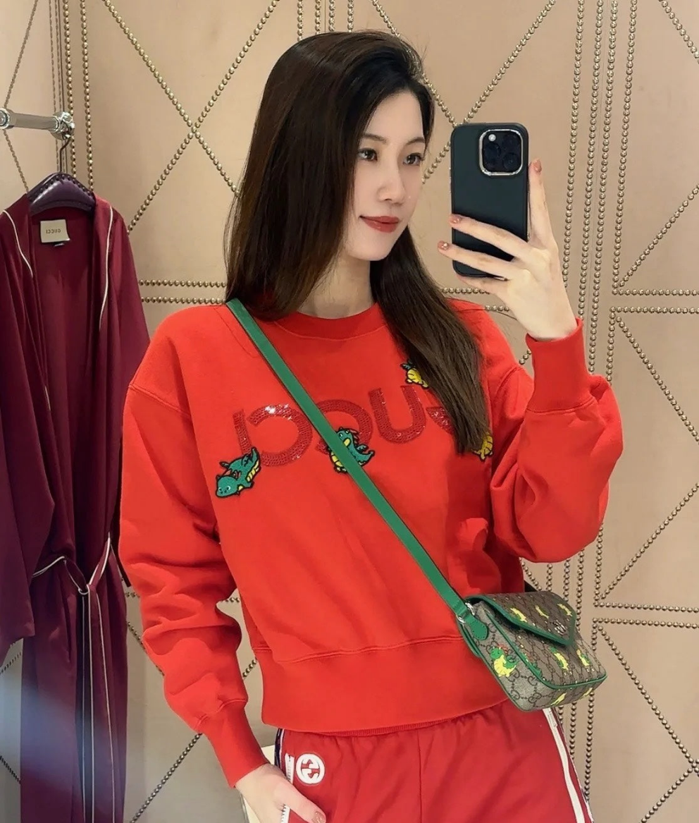 GUCCI Pullover Woman Red