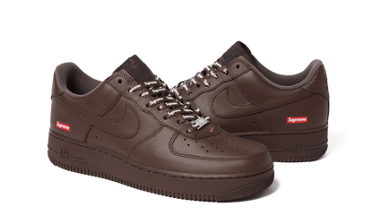 Supreme x Nike Air Force 1 Low Baroque Brown