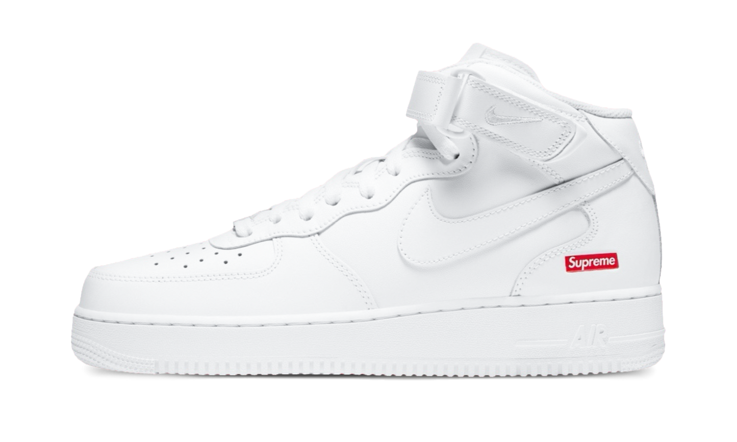 Nike Air Force 1 Mid Supreme White