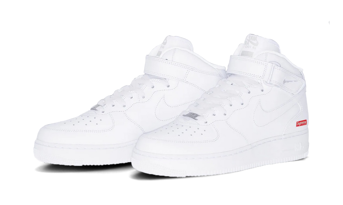 Nike Air Force 1 Mid Supreme White